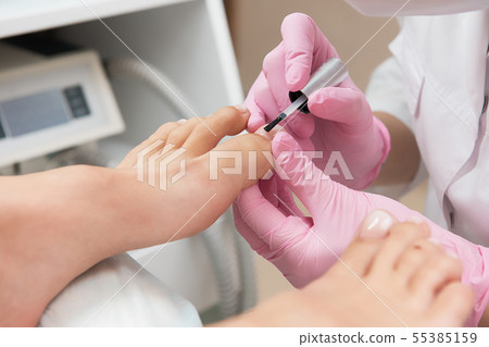 Procedure of pedicure in beauty salon Procedure of pedicure in beauty salon 55385159