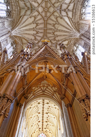 Interior of Winchester Cathedral Interior of Winchester Cathedral 55386613