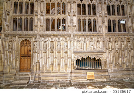 Interior of Winchester Cathedral Interior of Winchester Cathedral 55386617