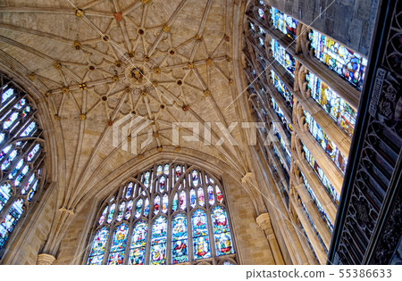 Interior of Winchester Cathedral Interior of Winchester Cathedral 55386633