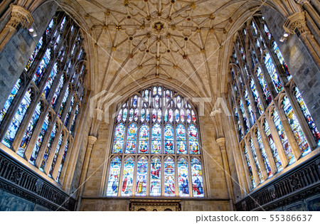 Interior of Winchester Cathedral Interior of Winchester Cathedral 55386637