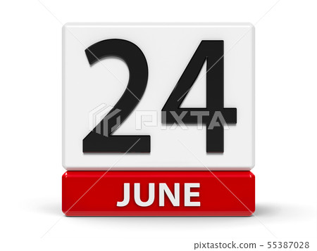 Cubes calendar 24th June Cubes calendar 24th June 55387028