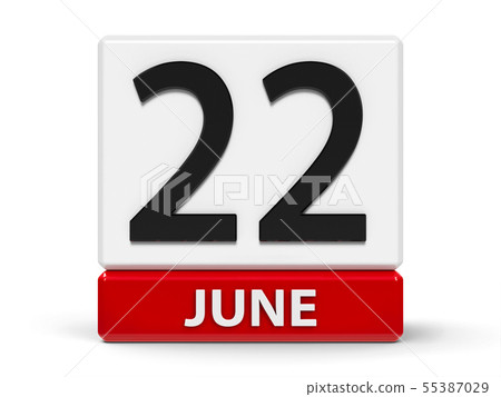 Cubes calendar 22nd June 55387029