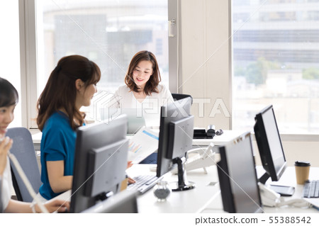 女商人,辦公室,經理 女商人,辦公室,經理 55388542