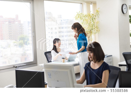 Business Woman, Office, Manager 55388586