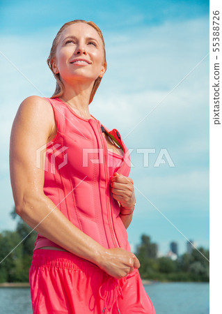 wet life jacket