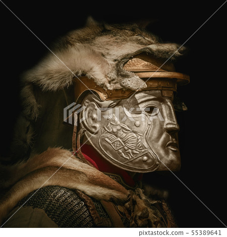 Portrait of Legionary in Mask Portrait of Legionary in Mask 55389641