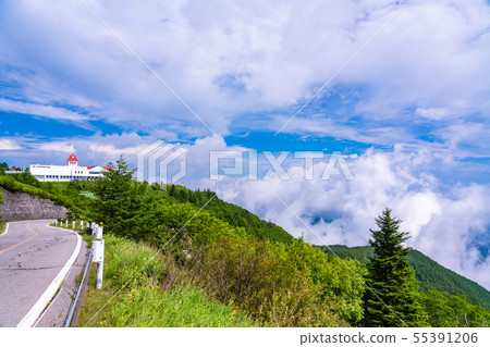 (Nagano) Mikahara Kogen Museum of Clouds Summer Sky (Nagano) Mikahara Kogen Museum of Clouds Summer Sky 55391206