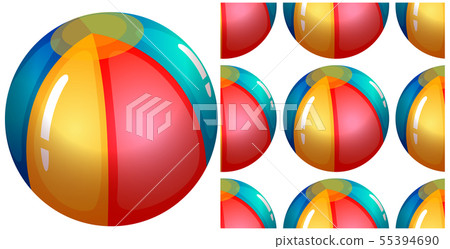 Seamless design pattern isolated on white 55394690