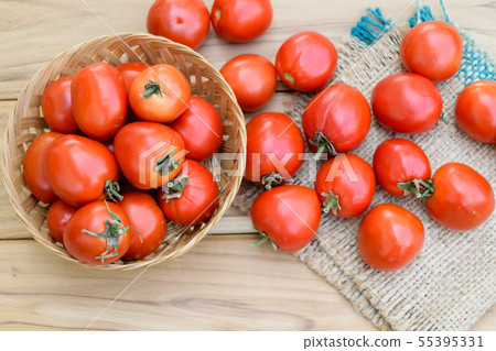 tomatoes on table tomatoes on table 55395331