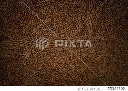 Dark brown leather texture background, closeup. Dark brown leather texture background, closeup. 55396502