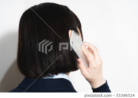 智能手機的女人 55396524