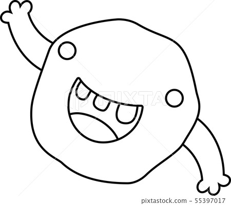 Monster monster cute strange character illustration Monster monster cute strange character illustration 55397017