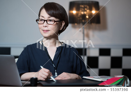 商務設計辦公桌 商務設計辦公桌 55397398