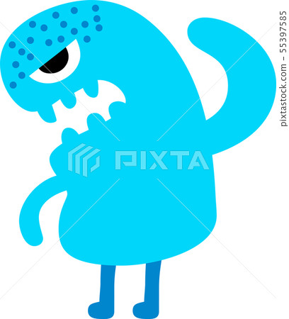 Monster monster cute strange character illustration Monster monster cute strange character illustration 55397585