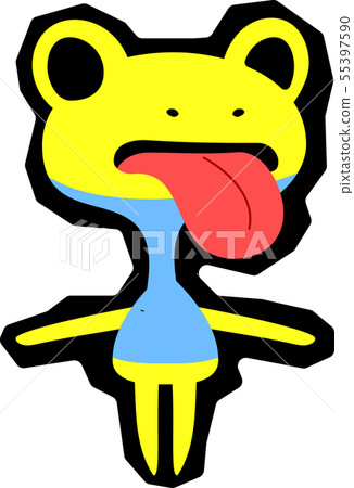 Monster monster cute strange character illustration 55397590