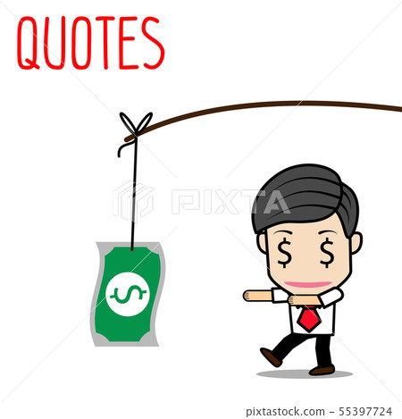 Businessman motivated by money on trap plan. Businessman motivated by money on trap plan. 55397724