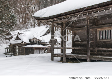 Midwinter Shimoyama Shrine (Okamisan Shrine Okumiya) Midwinter Shimoyama Shrine (Okamisan Shrine Okumiya) 55397855