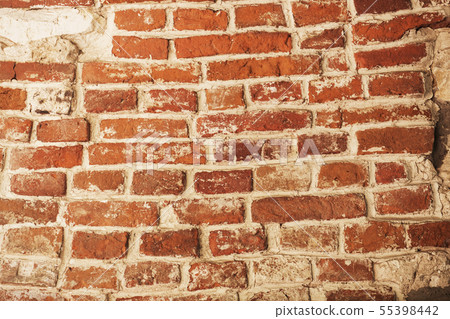 Texture of red brick wall. Stone background Texture of red brick wall. Stone background 55398442