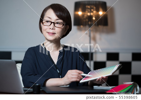 Business design desk 55398605