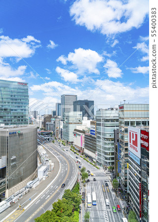 [Tokyo] Cityscape of Ginza 55400383