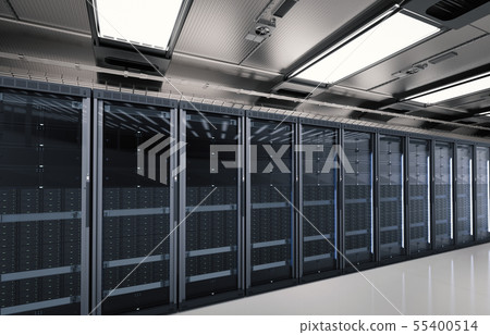 server room or server computers 55400514