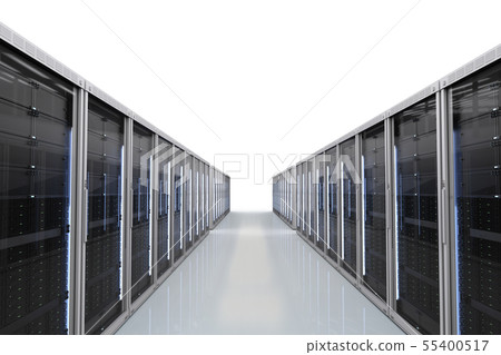 server room or server computers 55400517