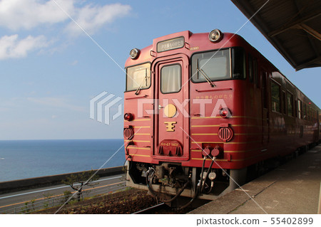 Sightseeing train of Shimogamo Station Sightseeing train of Shimogamo Station 55402899