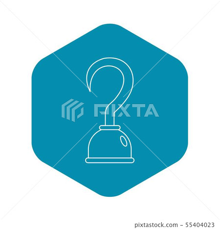 Hook icon, outline style 55404023