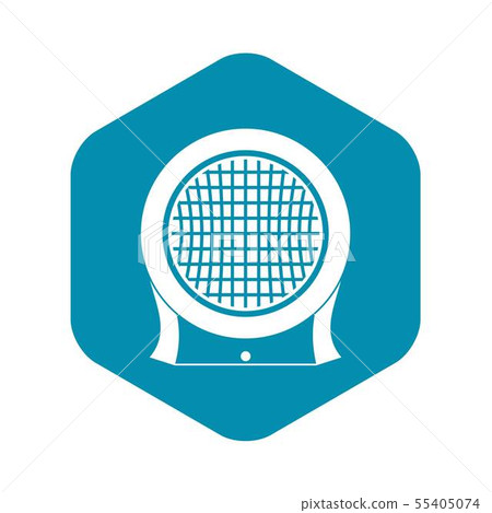 Electric heater icon, simple style 55405074