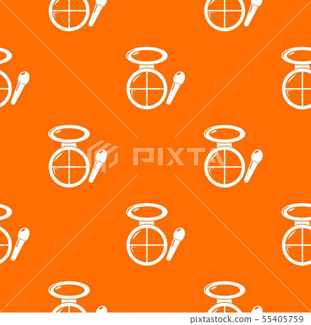 Face powder multicolor pattern vector orange Face powder multicolor pattern vector orange 55405759