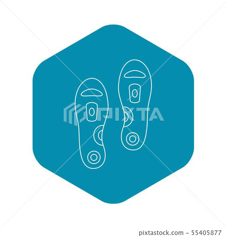 Orthopedic insoles icon, outline style-插圖素材 [55405877] - PIXTA圖庫