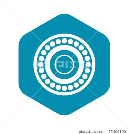 Bearing icon, simple style 55406190