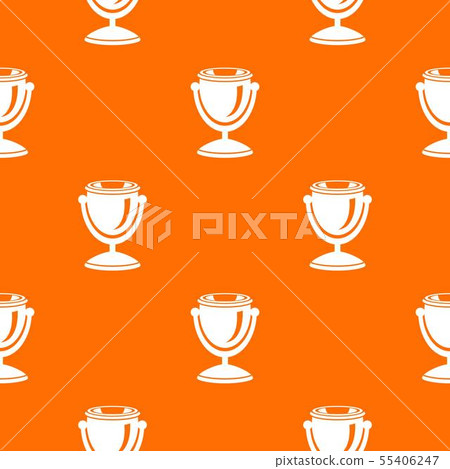 Street urn pattern vector orange Street urn pattern vector orange 55406247