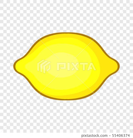 Lemon icon, cartoon style Lemon icon, cartoon style 55406374