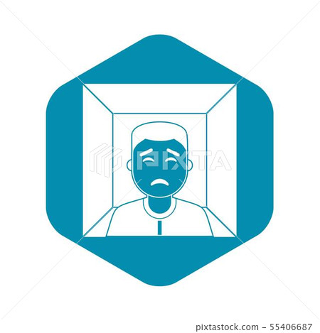 Man icon, simple style Man icon, simple style 55406687
