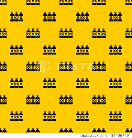 Printer ink bottles pattern vector Printer ink bottles pattern vector 55406759
