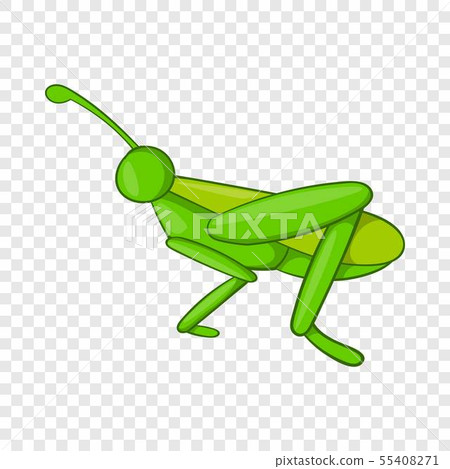 Grasshopper icon, cartoon style Grasshopper icon, cartoon style 55408271