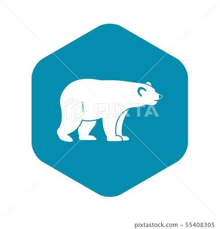 Wild bear icon, simple style Wild bear icon, simple style 55408305