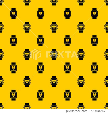 Smartwatch pattern vector 55408767