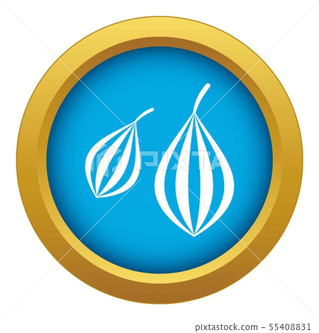Trachyspermum ammi icon blue vector isolated 55408831