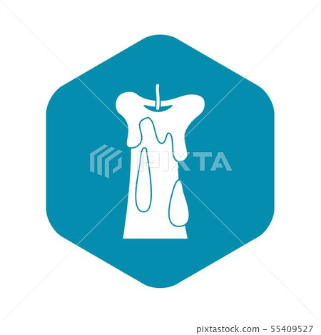 Long candle icon, simple style Long candle icon, simple style 55409527