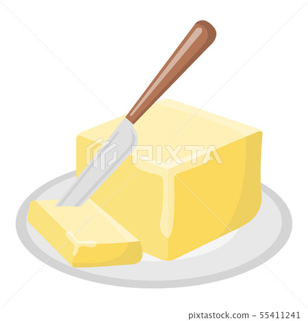Butter oil Icon. Oil, Fat, Food label, logo for 55411241