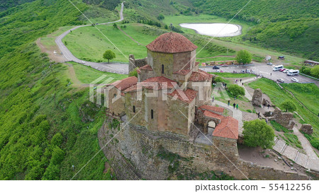 Jvari Church: Beautiful sixth century Georgian   55412256