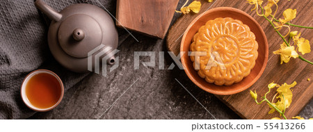 Mid-Autumn Festival Moon cake Geppei 55413266