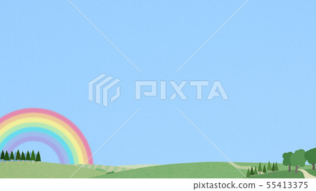 背景 - 天空 - 彩虹 - 景觀 55413375
