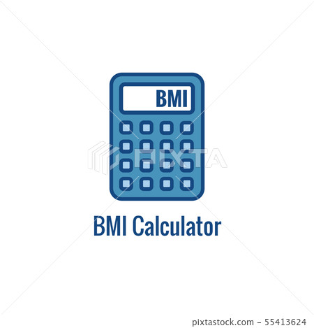 BMI / Body Mass Index Icon - image portraying BMI / Body Mass Index Icon - image portraying 55413624