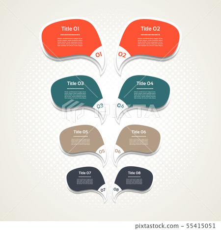 Infographic design template 55415051
