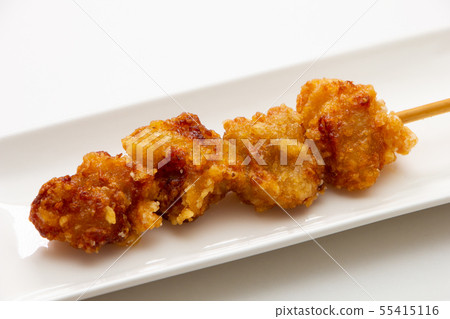 雞Tatsuta油煎的三文魚。 55415116