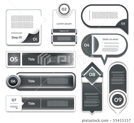 Modern infographics options banner. Modern infographics options banner. 55415157